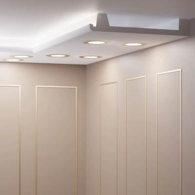 Premium Stuckleisten LED - 6 Meter OL-27